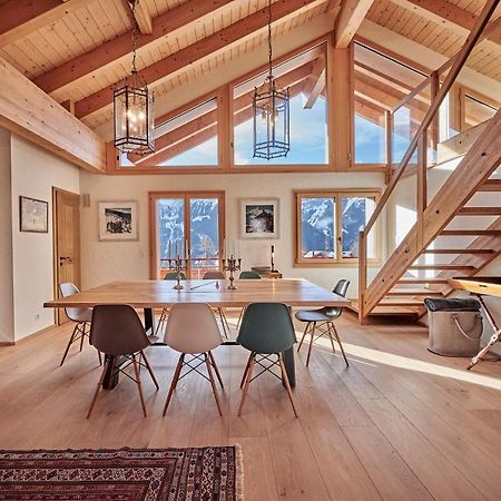 Chalet Baergsunna Penthouse Wengen Buitenkant foto