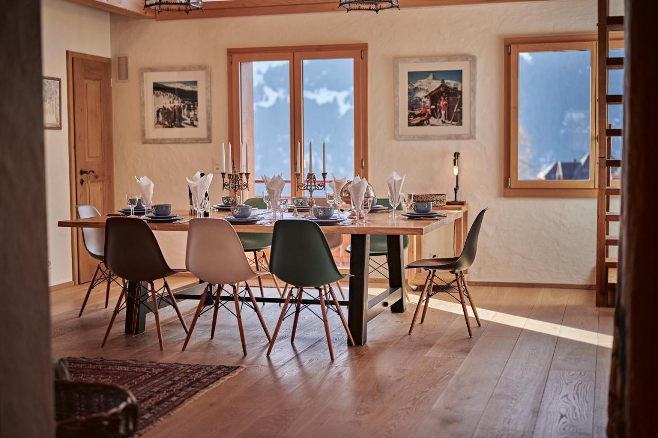 Chalet Baergsunna Penthouse Wengen Buitenkant foto