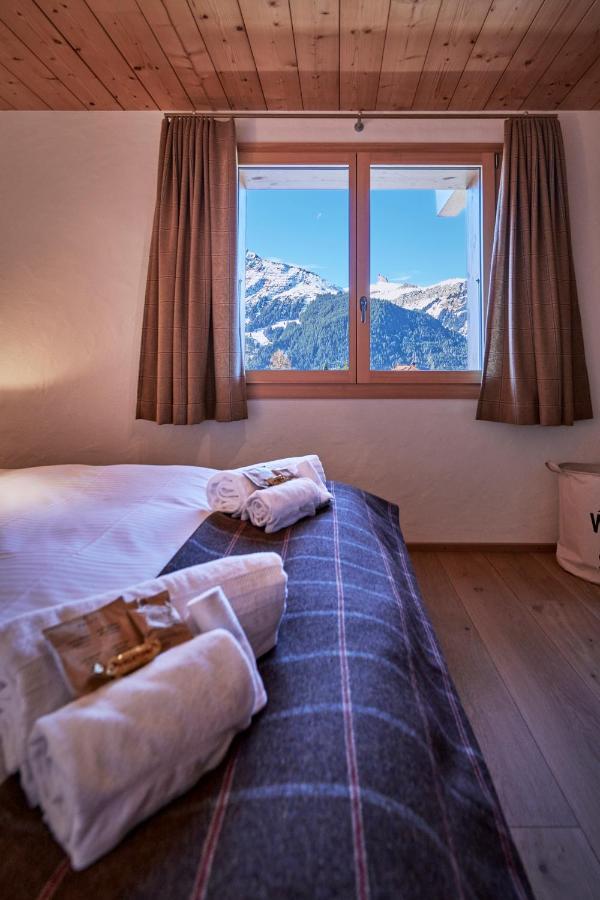 Chalet Baergsunna Penthouse Wengen Buitenkant foto