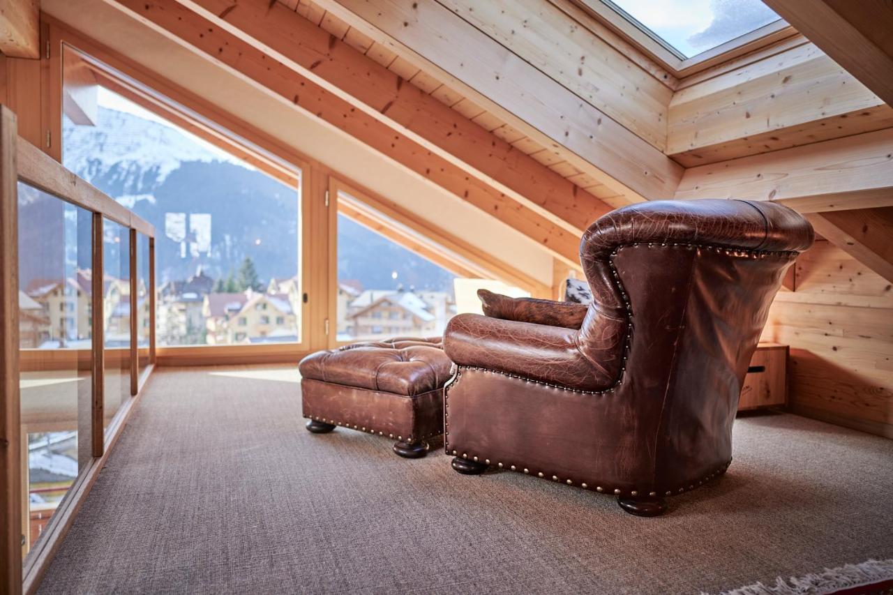 Chalet Baergsunna Penthouse Wengen Buitenkant foto