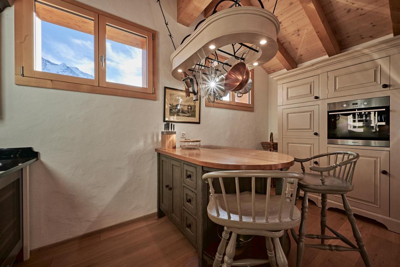 Chalet Baergsunna Penthouse Wengen Buitenkant foto