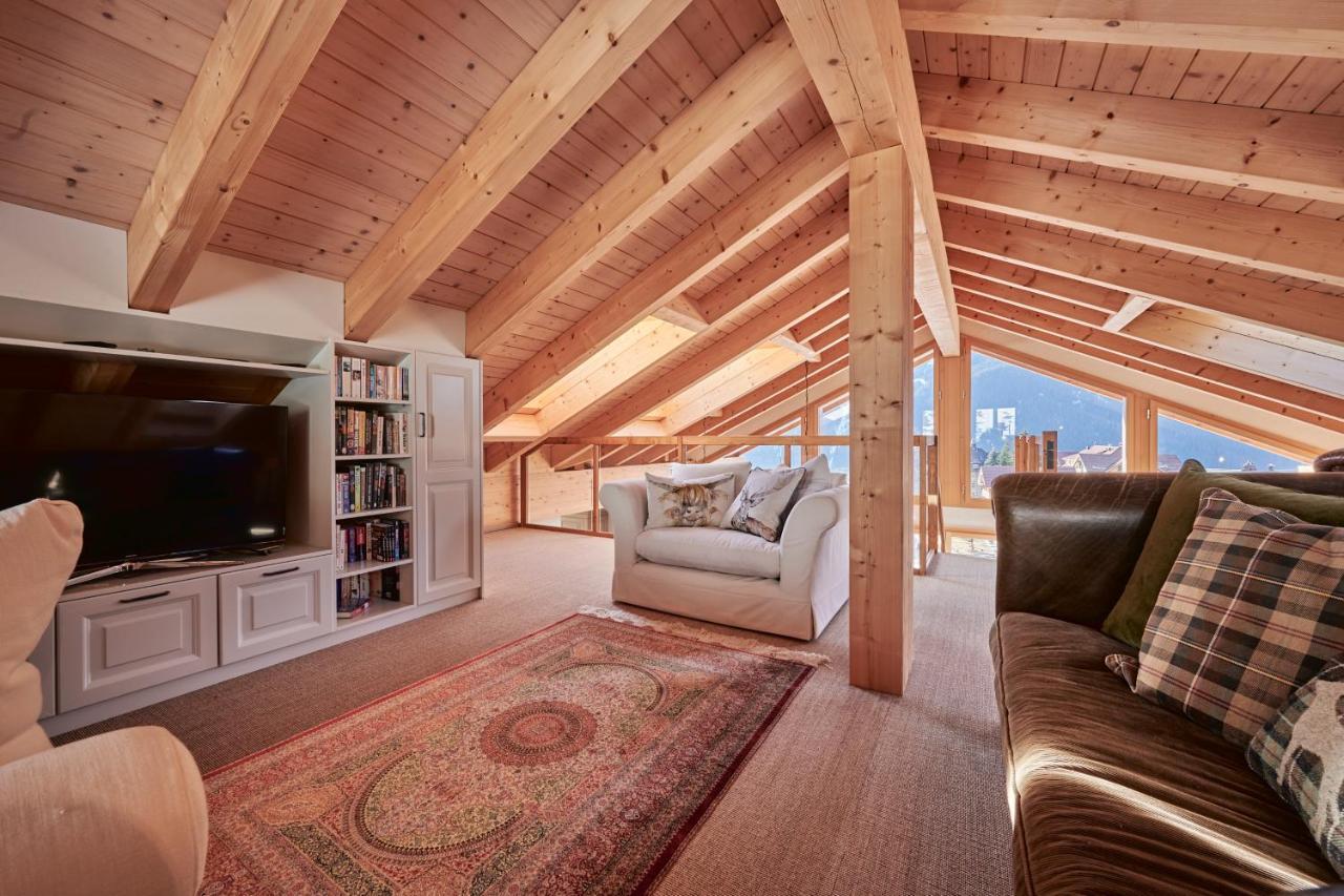 Chalet Baergsunna Penthouse Wengen Buitenkant foto