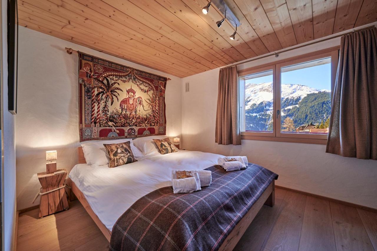 Chalet Baergsunna Penthouse Wengen Buitenkant foto